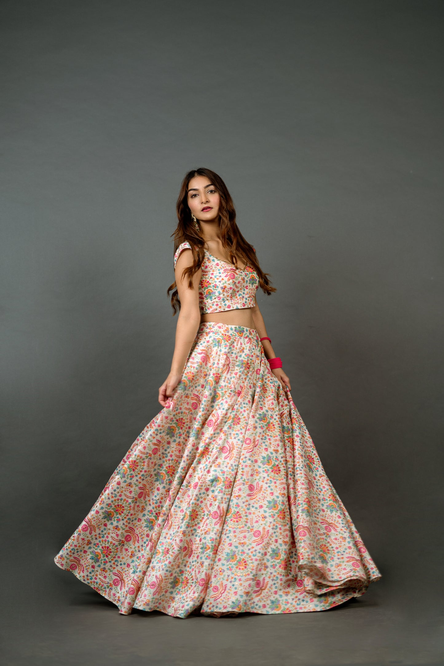 Royal White Lehenga