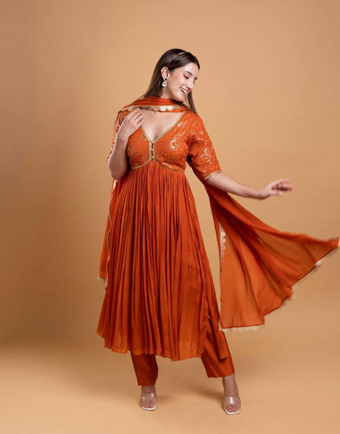 Rust Orange Suit Rust Orange Suit