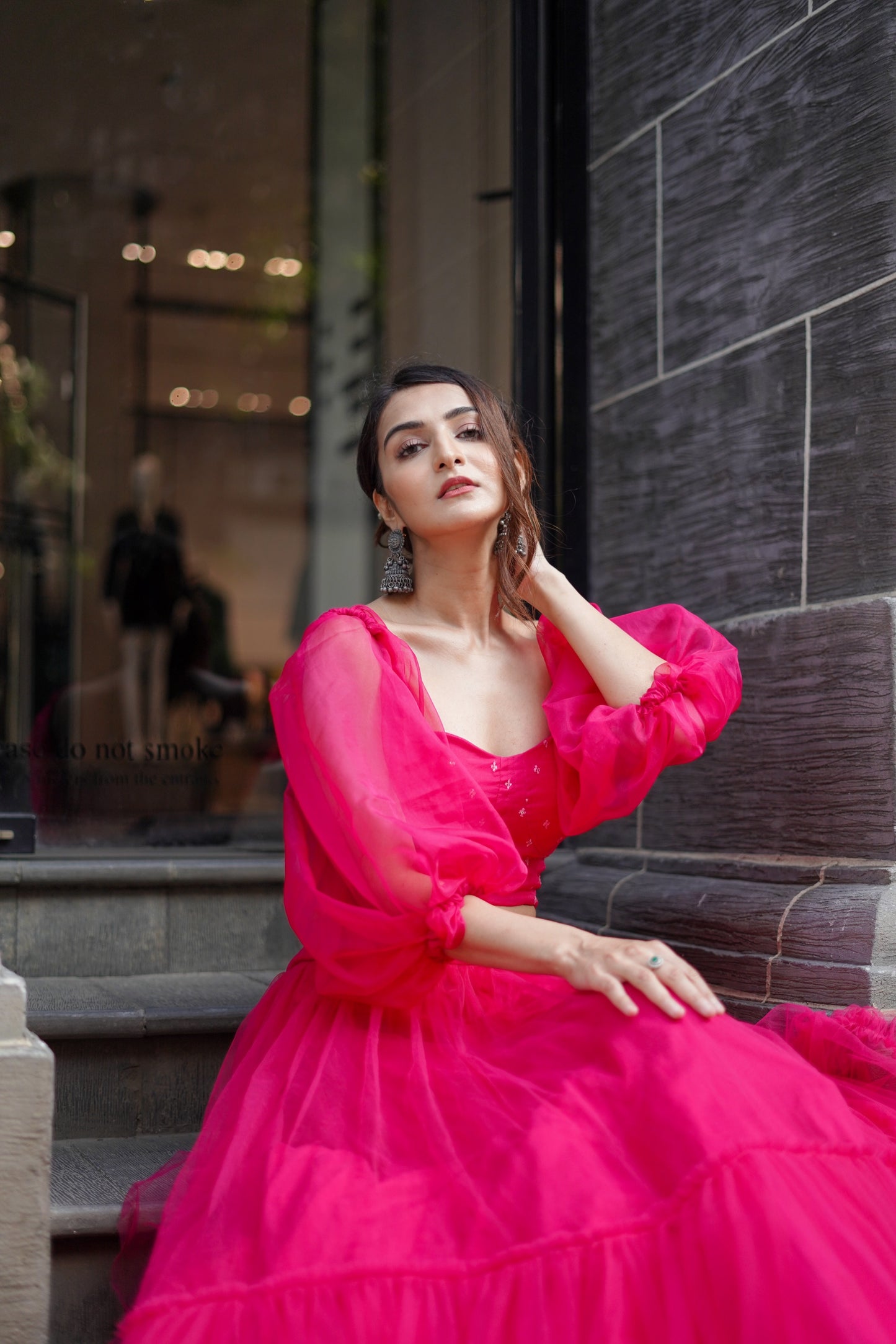 Pink Sunshine Lehenga