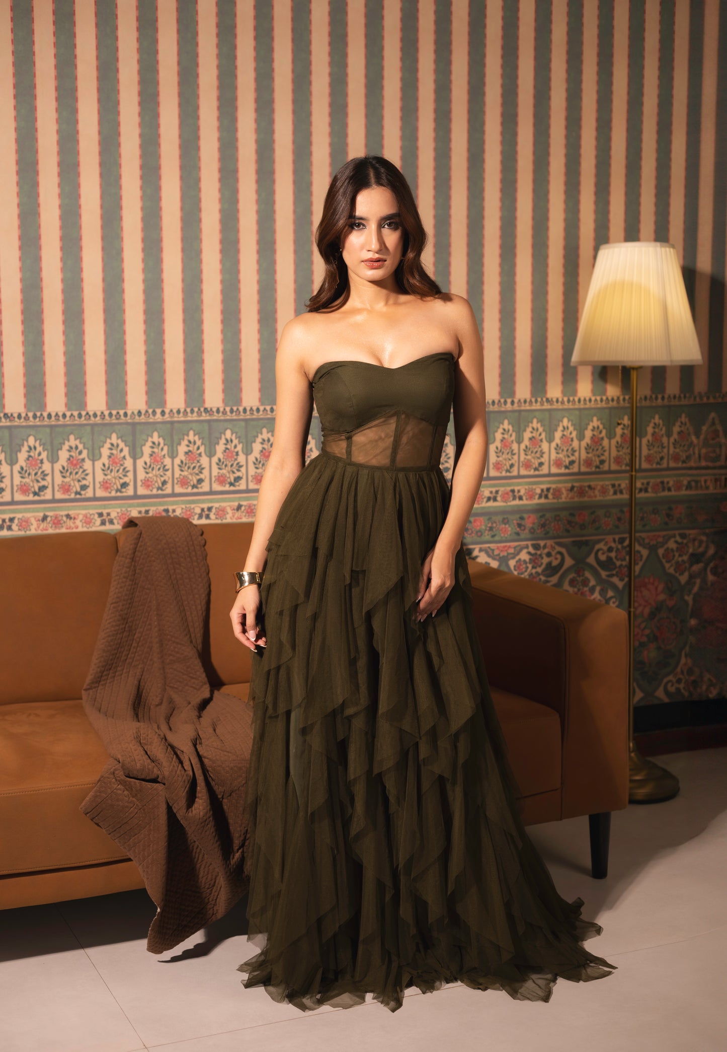 Olive Gown