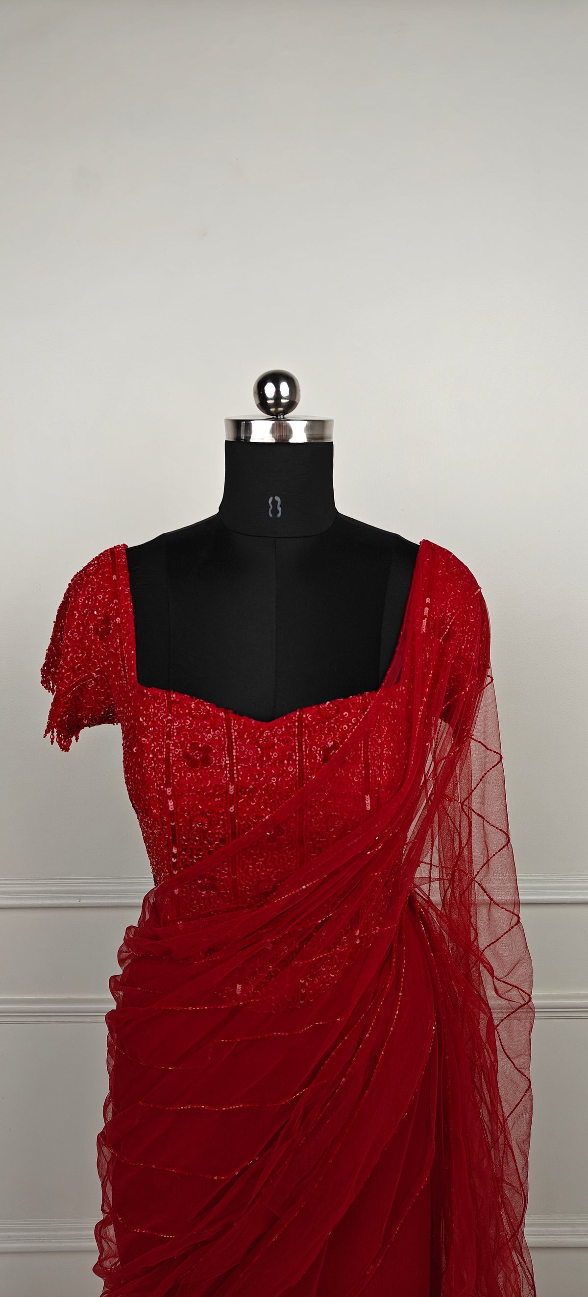 Red Corset Set