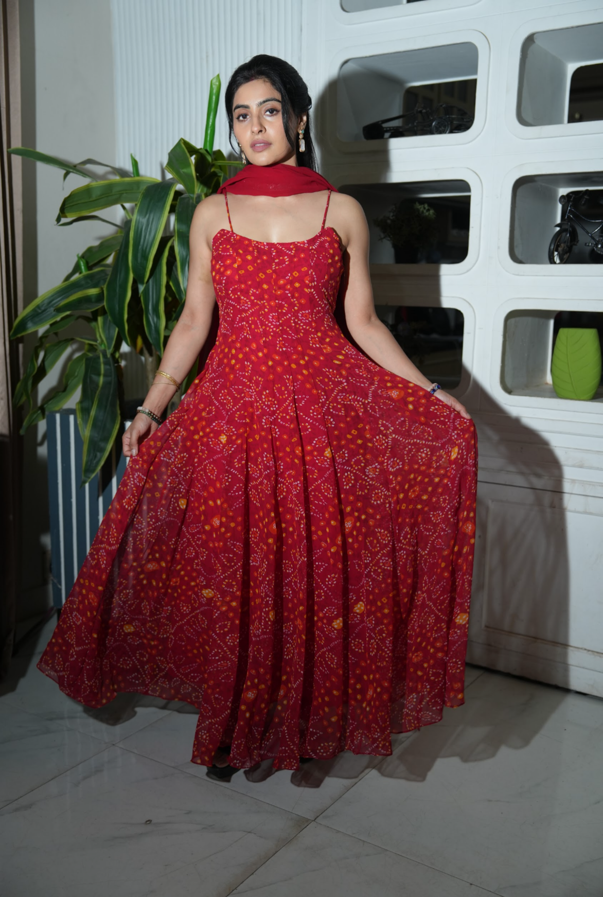 Rubaab Bandhani Suit