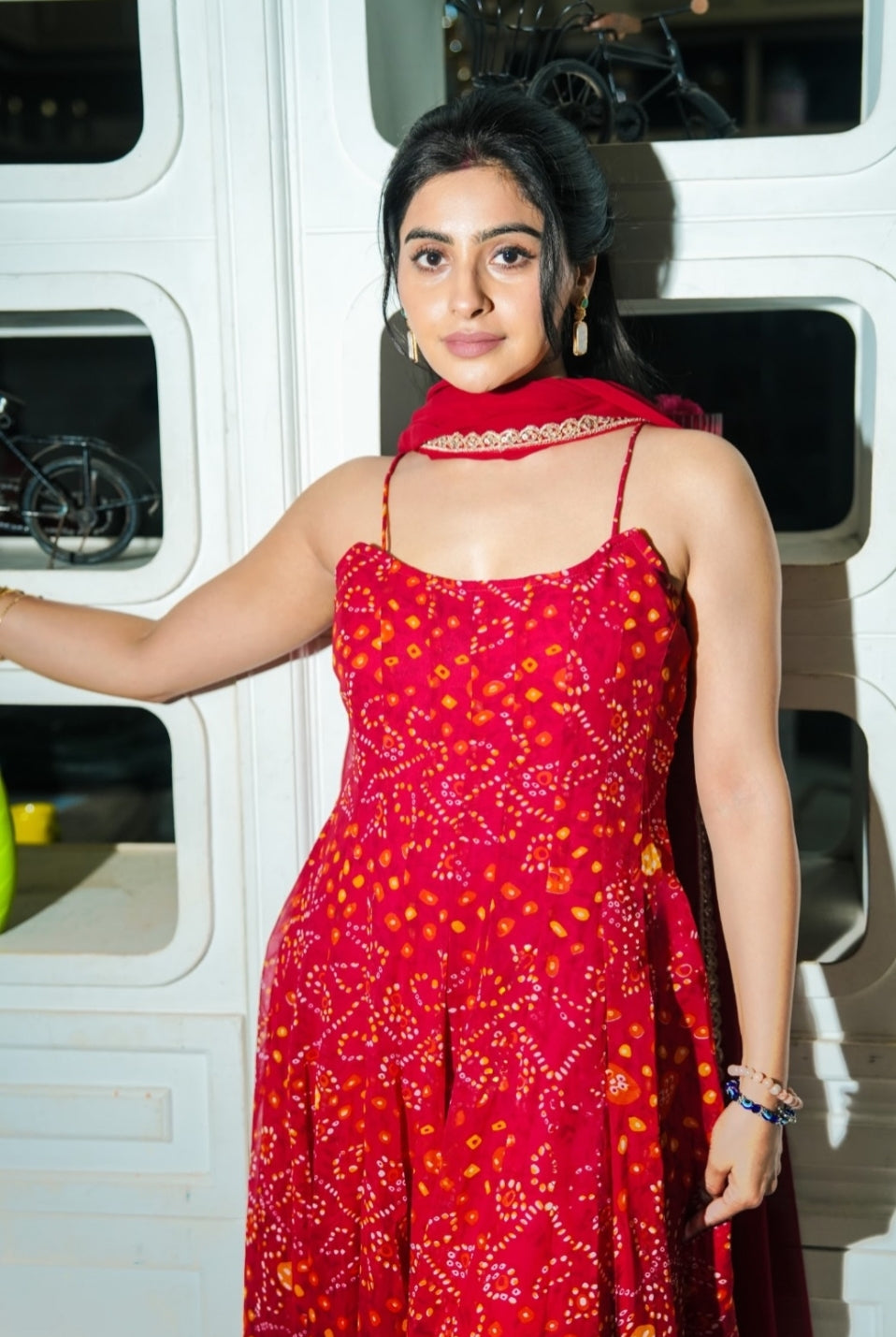 Rubaab Bandhani Suit