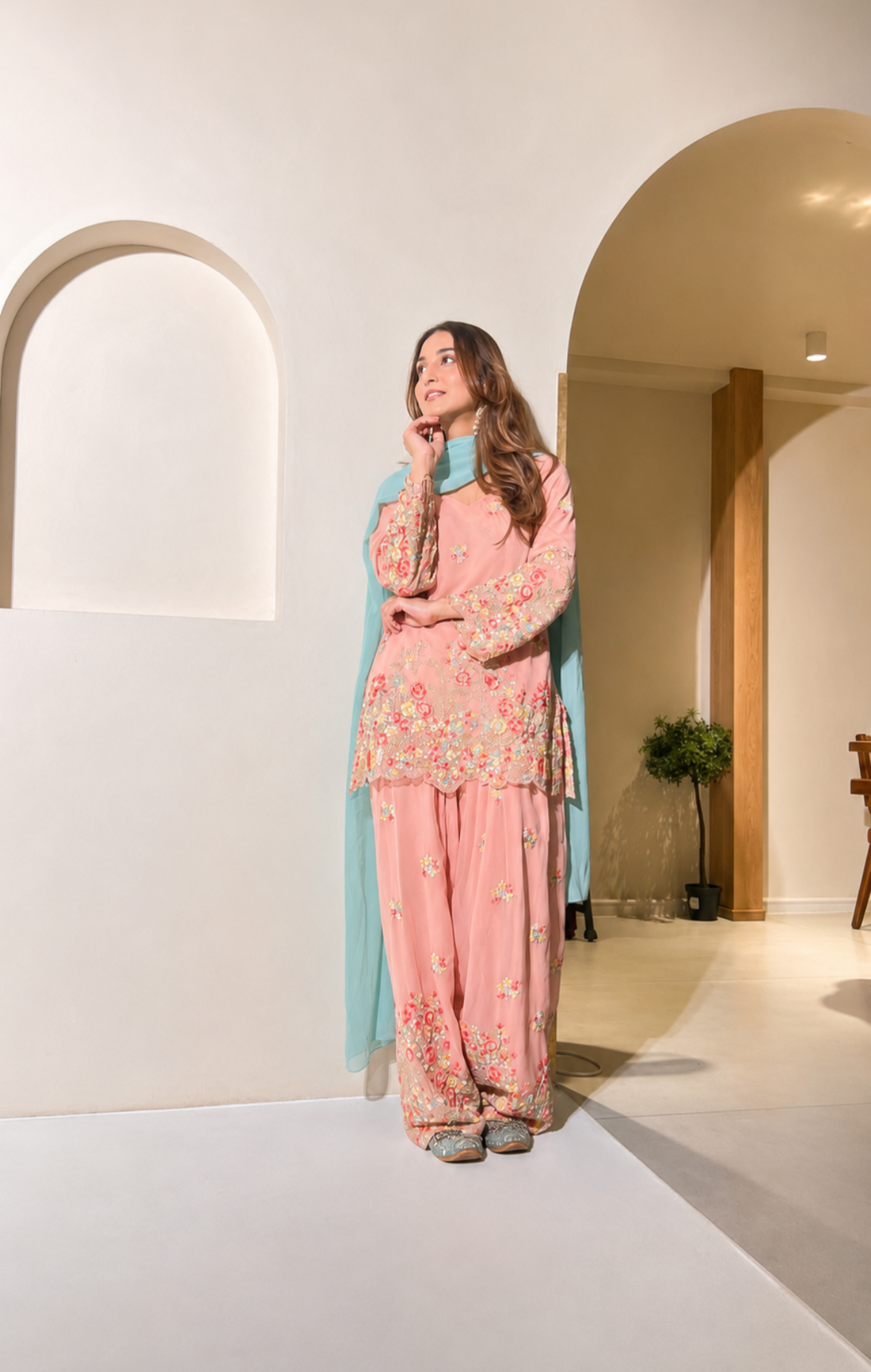 Rose Bloom Suit Set